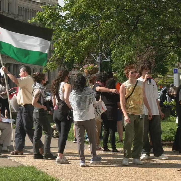 Palestine protest - Jefferson Square Park - 5-1-24